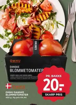 MENY OMHU DANSKE BLOMMETOMATER tilbud