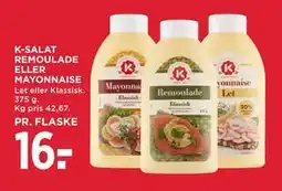 MENY K-SALAT REMOULADE ELLER MAYONNAISE tilbud