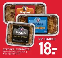 MENY STRYHN’S LEVERPOSTEJ tilbud