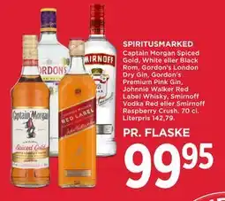 MENY SPIRITUSMARKED tilbud