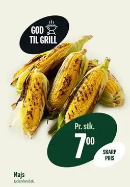 Min Købmand Majs tilbud