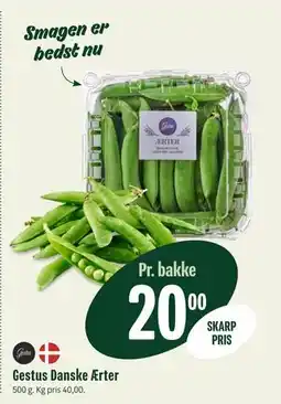 Min Købmand Gestus Danske Ærter tilbud