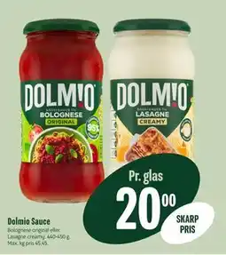 Min Købmand Dolmio Sauce tilbud