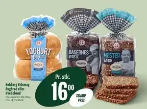 Min Købmand Kohberg Velsmag Rugbrød eller Hvedebrød tilbud