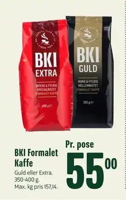 Min Købmand BKI Formalet Kaffe tilbud