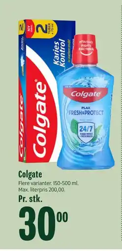 Min Købmand Colgate tilbud
