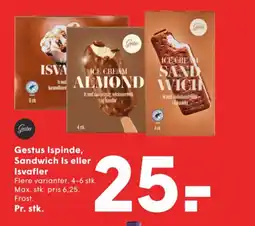 SPAR Gestus Ispinde, Sandwich Is eller Isvafler tilbud