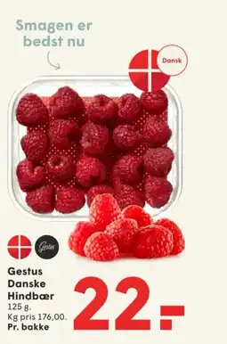 SPAR Gestus Danske Hindbær tilbud