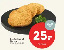 SPAR Cordon Bleu af Fjerkræ tilbud