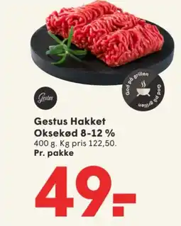 SPAR Gestus Hakket Oksekød 8-12 % tilbud