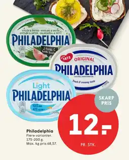 SPAR PHILADELPHIA tilbud