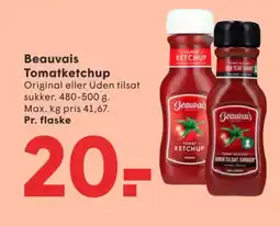 SPAR Beauvais Tomatketchup tilbud