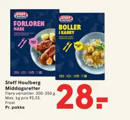 SPAR STEFF HOULBERG Middagsretter tilbud
