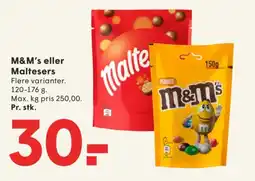 SPAR M&M's eller Maltesers tilbud