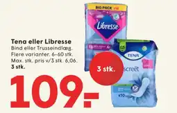 SPAR Tena eller Libresse tilbud