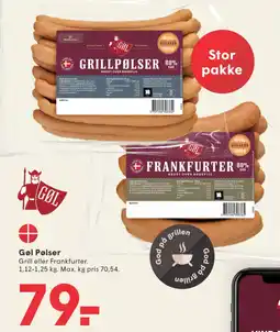 SPAR Gøl Pølser tilbud