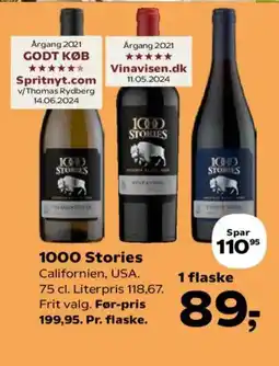 SuperBrugsen 1000 Stories tilbud