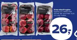 SuperBrugsen Irma stenfrugter tilbud