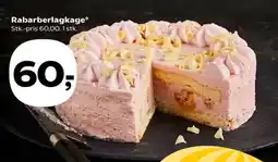 SuperBrugsen Rabarberlagkage tilbud