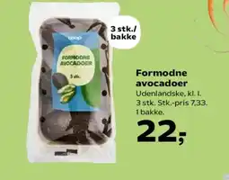 SuperBrugsen Formodne avocadoer tilbud