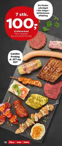 SuperBrugsen Grillmarked tilbud