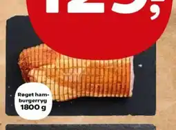 SuperBrugsen Røget ham- burgerryg tilbud