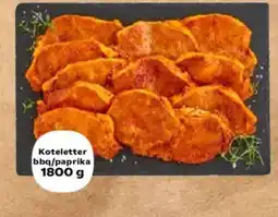 SuperBrugsen Koteletter bbq/paprika tilbud
