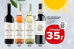 SuperBrugsen Mills Lake eller Spier Yellow Wood Red tilbud