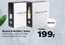 SuperBrugsen Bread & Butter i boks tilbud