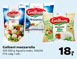SuperBrugsen Galbani mozzarella tilbud