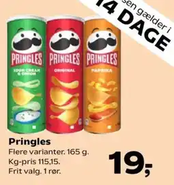 SuperBrugsen Pringles tilbud