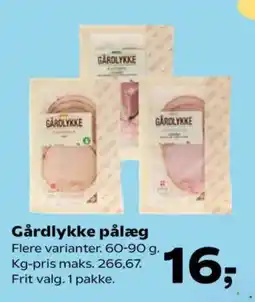 SuperBrugsen Gårdlykke pålæg tilbud