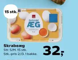 SuperBrugsen Skrabeæg tilbud