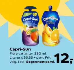 SuperBrugsen Capri-Sun tilbud