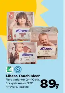 SuperBrugsen Libero Touch bleer tilbud