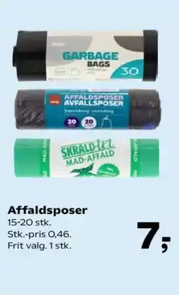 SuperBrugsen Affaldsposer tilbud
