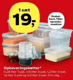 SuperBrugsen Opbevaringsbøtter tilbud