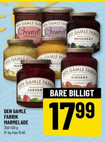 Løvbjerg Den Gamle fabrik marmelade tilbud