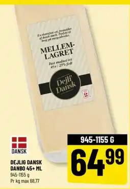 Løvbjerg Dejlig dansk danbo 45+ ml tilbud