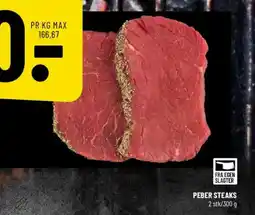 Løvbjerg Peber steaks tilbud