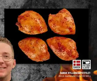 Løvbjerg Dansk kyllingebrystfilet tilbud