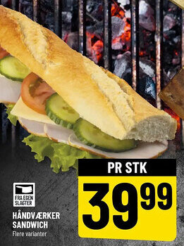 Løvbjerg Håndværker sandwich tilbud