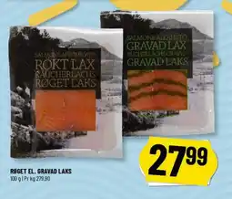 Løvbjerg Røget el. gravad laks tilbud