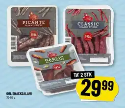 Løvbjerg Gøl snacksalami tilbud