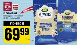 Løvbjerg Klovborg ost tilbud