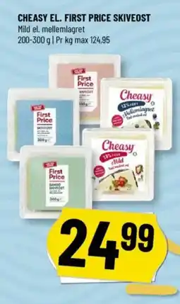 Løvbjerg Cheasy el. first price skiveost tilbud
