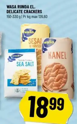 Løvbjerg WASA Runda el. delicate crackers tilbud
