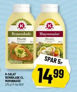 Løvbjerg K-SALAT Remoulade el. mayonnaise tilbud