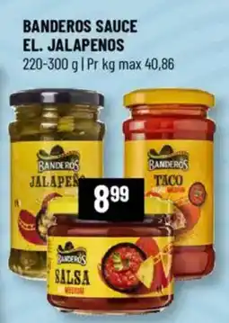 Løvbjerg BANDEROS Sauce el. jalapenos tilbud