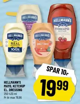 Løvbjerg HELLMANN'S Mayo, ketchup el. dressing tilbud